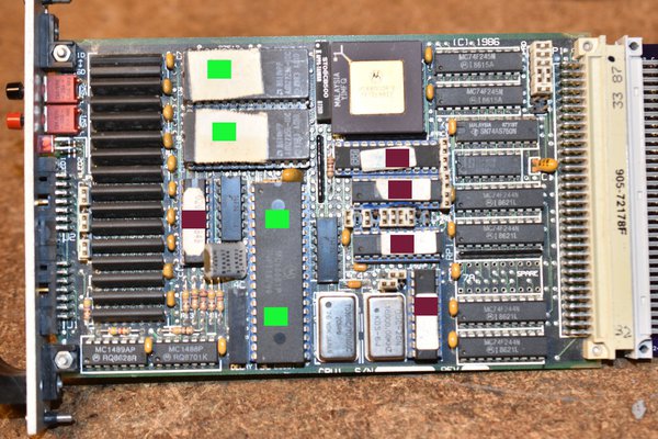 Reverse Engineering an old VMEBus CPU Board