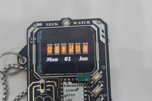 Neck watch PICO v2.0(cyberpunk)